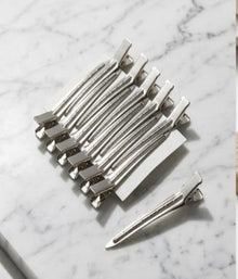 Professional Metal Sectioning Hair Clips Pack of 12