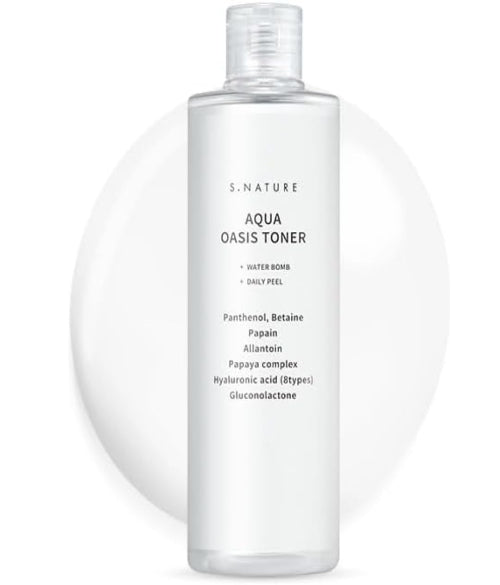 S.NATURE Aqua Oasis Toner Water Bomb Daily Peel!