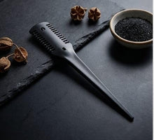 Double Sided Thinning Comb Black – Professional Hair Styling Tool