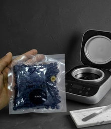 Hot Wax Beans for Hair Removal Wax (Black, 50 g).