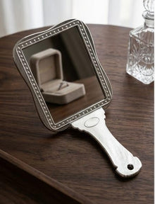 Square Shape Hand Mirror for Makeup