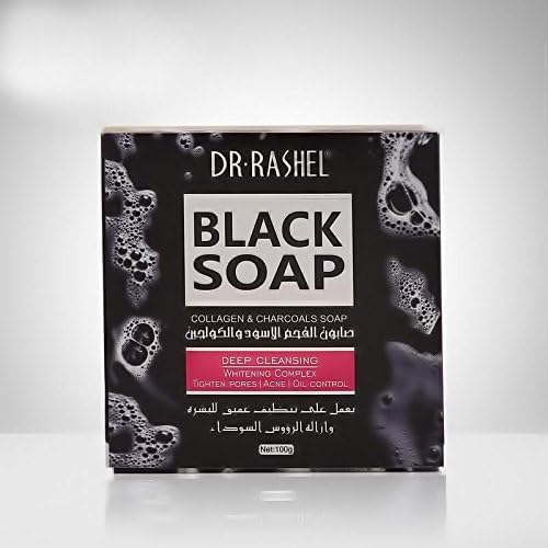 Dr.Rashel Collagen Charcoal Soap