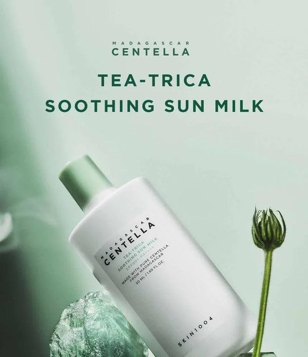SKIN1004 Madagascar Centella Tea-Trica Soothing Sun Milk 50ml!