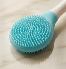 Silicone Face Scrubber Dual Side Manual Face Cleansing Brush & Face Mask Applicator