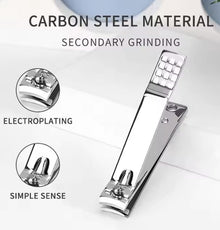Salon-Quality Carbon Steel Nail Tools Set – 7-in-1 Personal Care Kit!