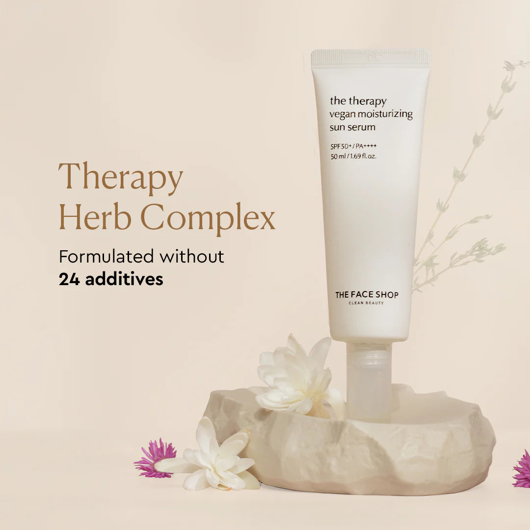 The Therapy Vegan Moisturizing Sun Serum 50ml