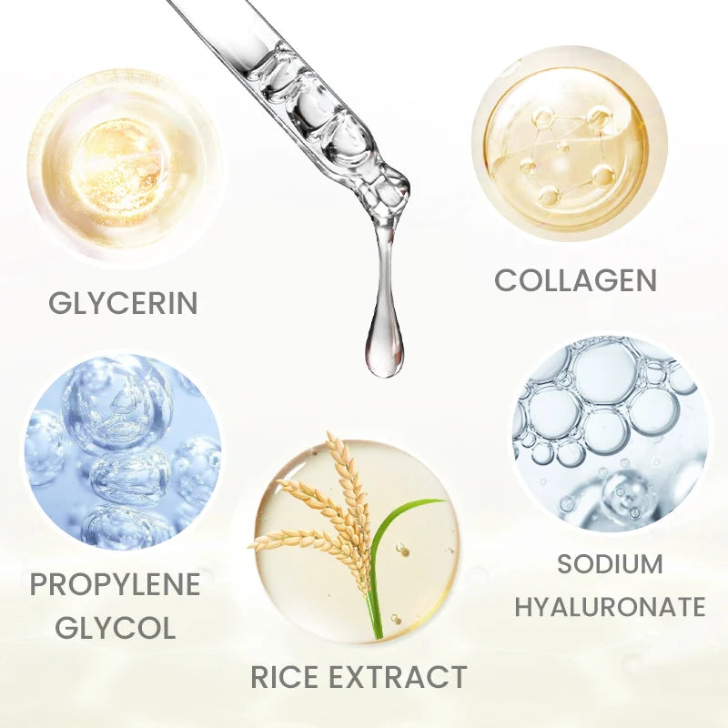 Estelin Rice Collagen Serum – Firming, Brightening & Hydrating Face Treatment 30ml