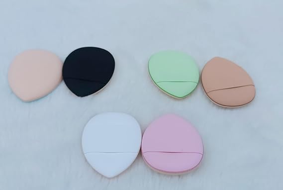 Professional 6Pcs Mini Finger Powder Puff Set