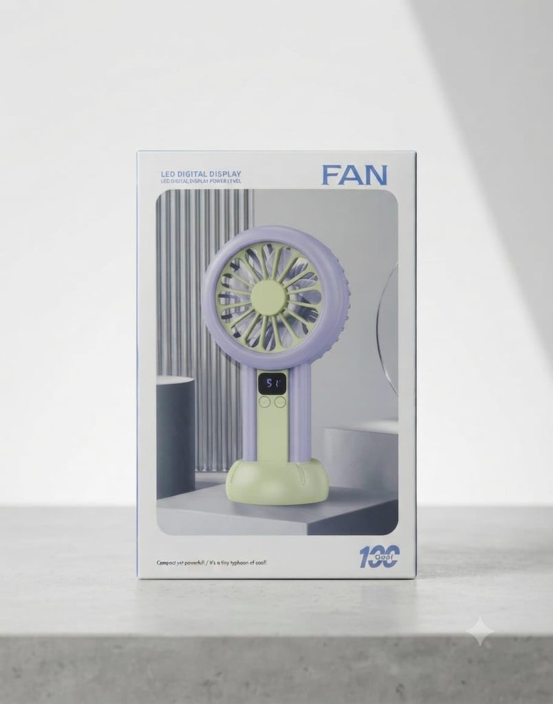 USB Mini Fan (Model No. LX656) – Compact Cooling for Everyday Comfort!
