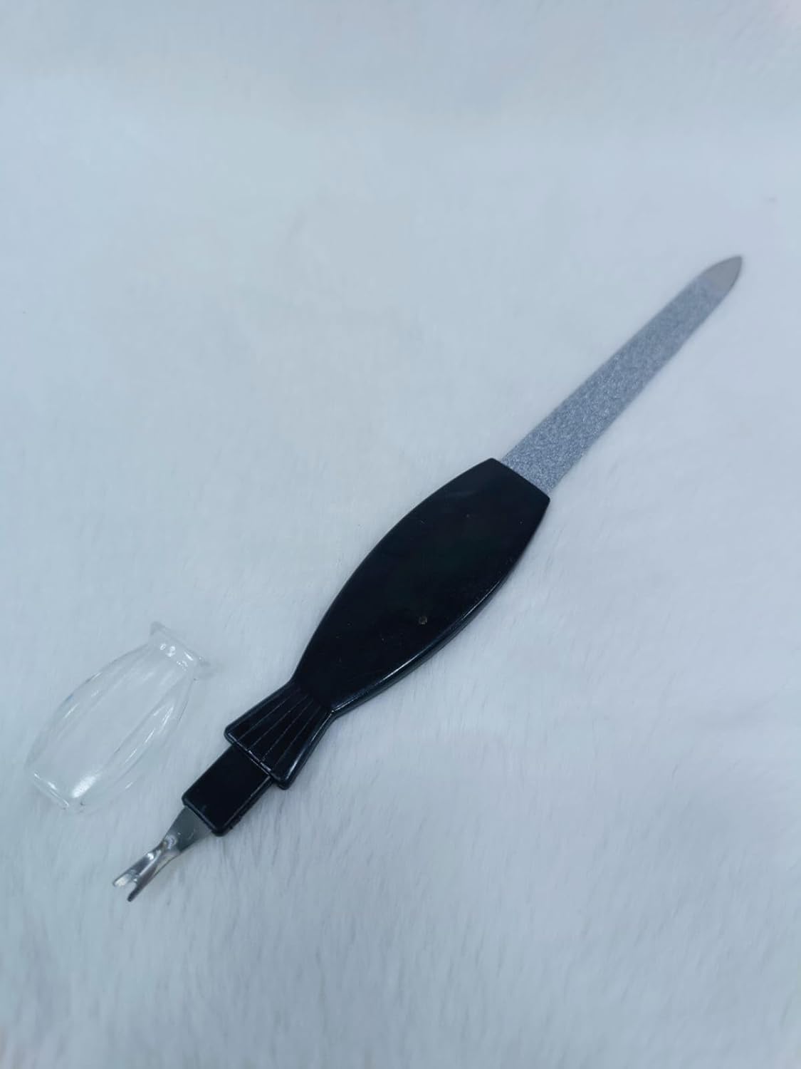 Professional 2-in-1 Nail Filer and Cuticle Tool