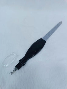 Professional 2-in-1 Nail Filer and Cuticle Tool
