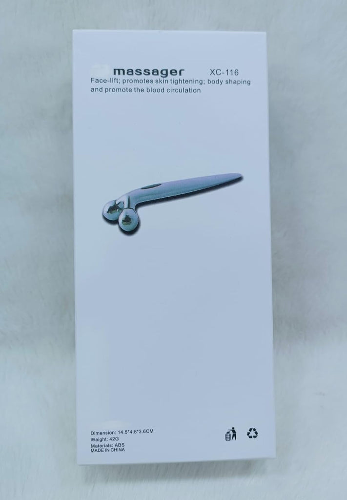 3D Roller Face Massager – Full Body 360° Care