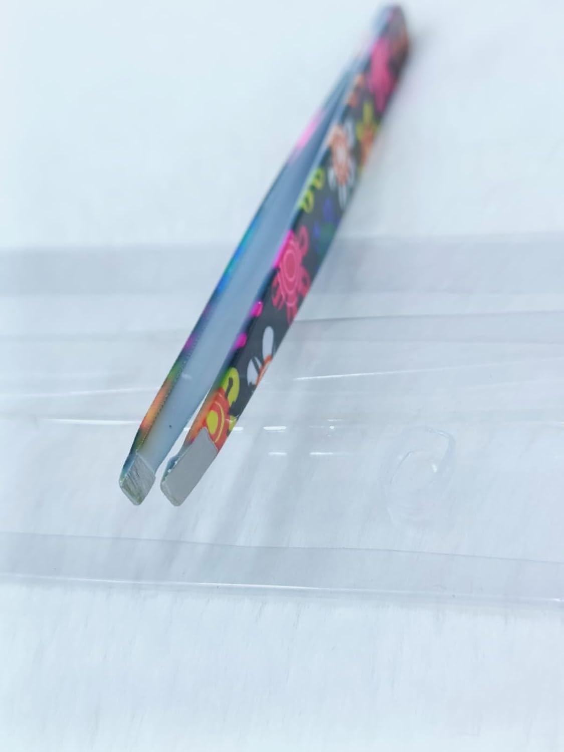 Tweezers For Eyebrows, Professional Slant Tip Tweezer