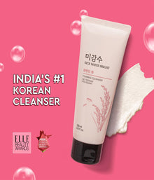 The Face Shop Rice Water Bright Foaming Face Wash – Deep Cleansing & Brightening Cleanser (150ml)