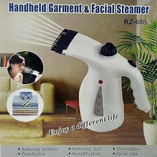 RZ HANDHELD GARMENT & FACIAL STEAMER RZ-608