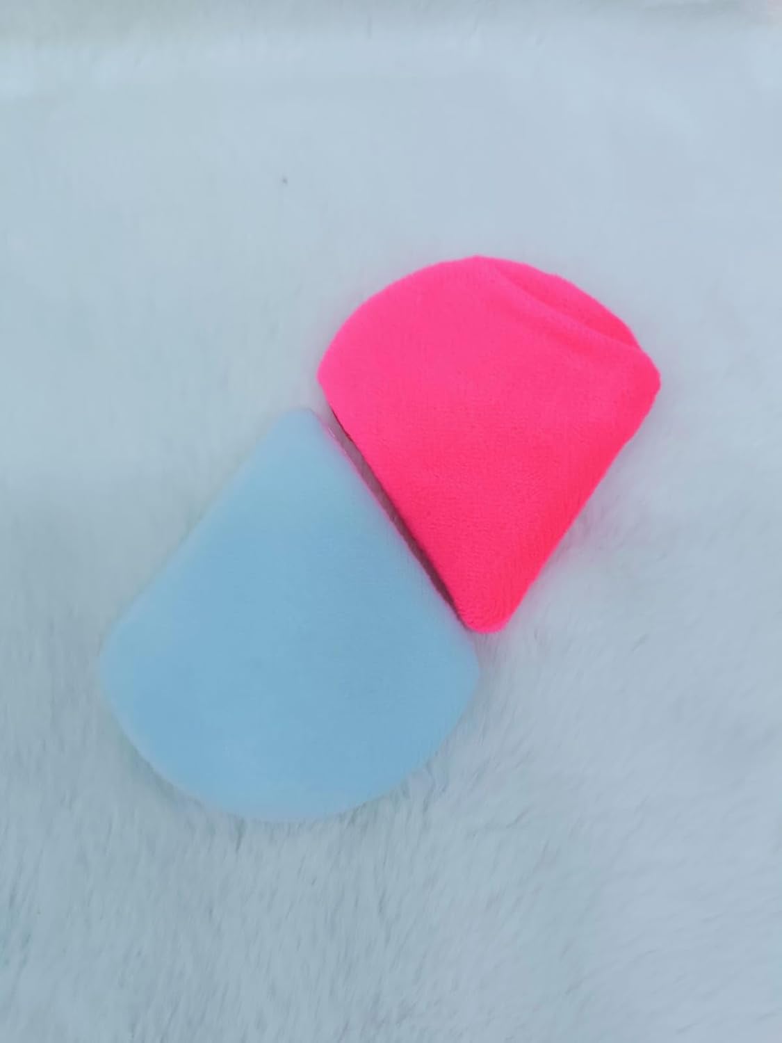 4 Pieces Powder Puff Soft Face Triangle Makeup Puff set