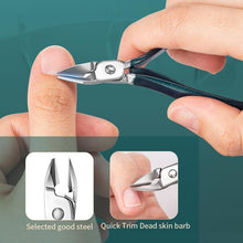 Stainless Steel Manicure & Pedicure Set  Complete Grooming Kit for Men &  Women