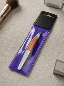 Stainless Steel Eyebrow Tweezers – Precision Grooming Tool