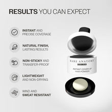 Bare Anatomy Instant Cover-Up Hair Powder  100% Instant Grey Coverage