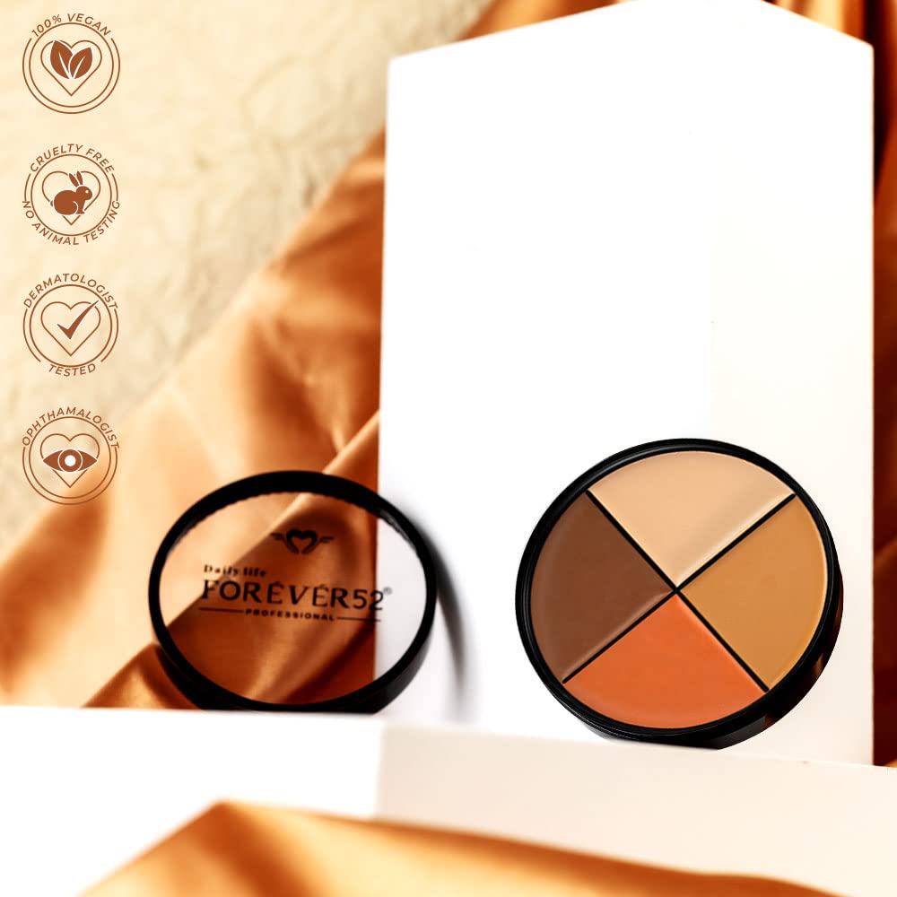 Daily Life Forever52 Matte Finish 4 Color Shades Concealer Kit