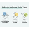 S.NATURE Aqua Oasis Toner Water Bomb Daily Peel