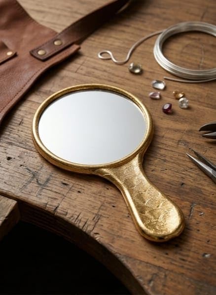 Pocket Handheld Mirror for Women