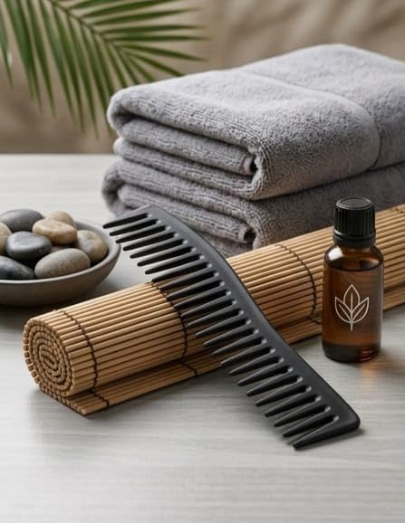 Carbon Hair Comb – Professional Styling & Detangling Comb