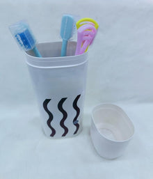 Toothbrush Holder for Bathroom & Travel – Cover Case Stand Box