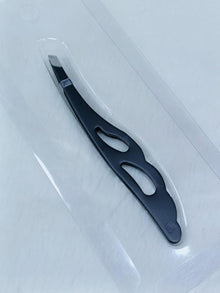 Eyebrow Tweezers – Stainless Steel Bevel Flat Point Professional Hair Removal Tool