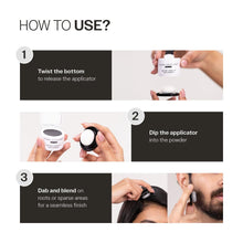 Bare Anatomy Instant Cover-Up Hair Powder  100% Instant Grey Coverage