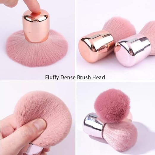 Makeup Blush Brush – Travel Size Face Powder & Foundation Brush