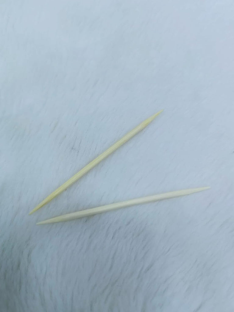 Wooden Bamboo Toothpicks with Dispenser Box!
