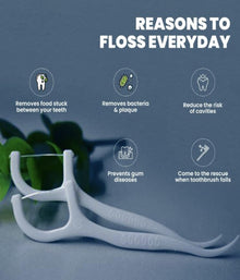 Dental Floss Picks – Pack of 100 pcs !