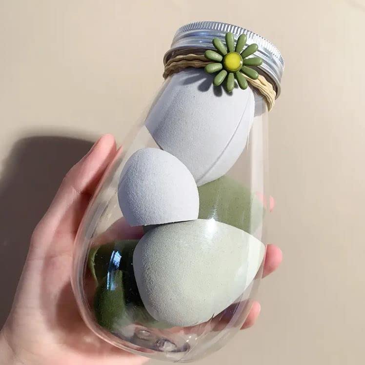 Beauty Blender Jar – Set of 6 Soft Makeup Sponges
