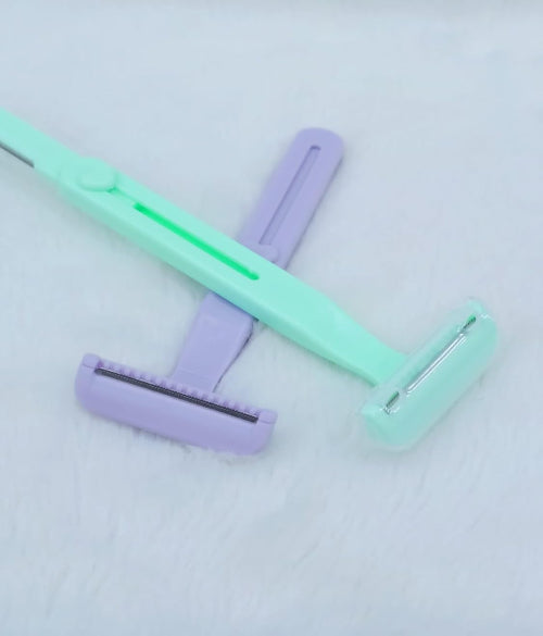 2 in 1 Razor Set for Face, Body & Eyebrows – Set of 2