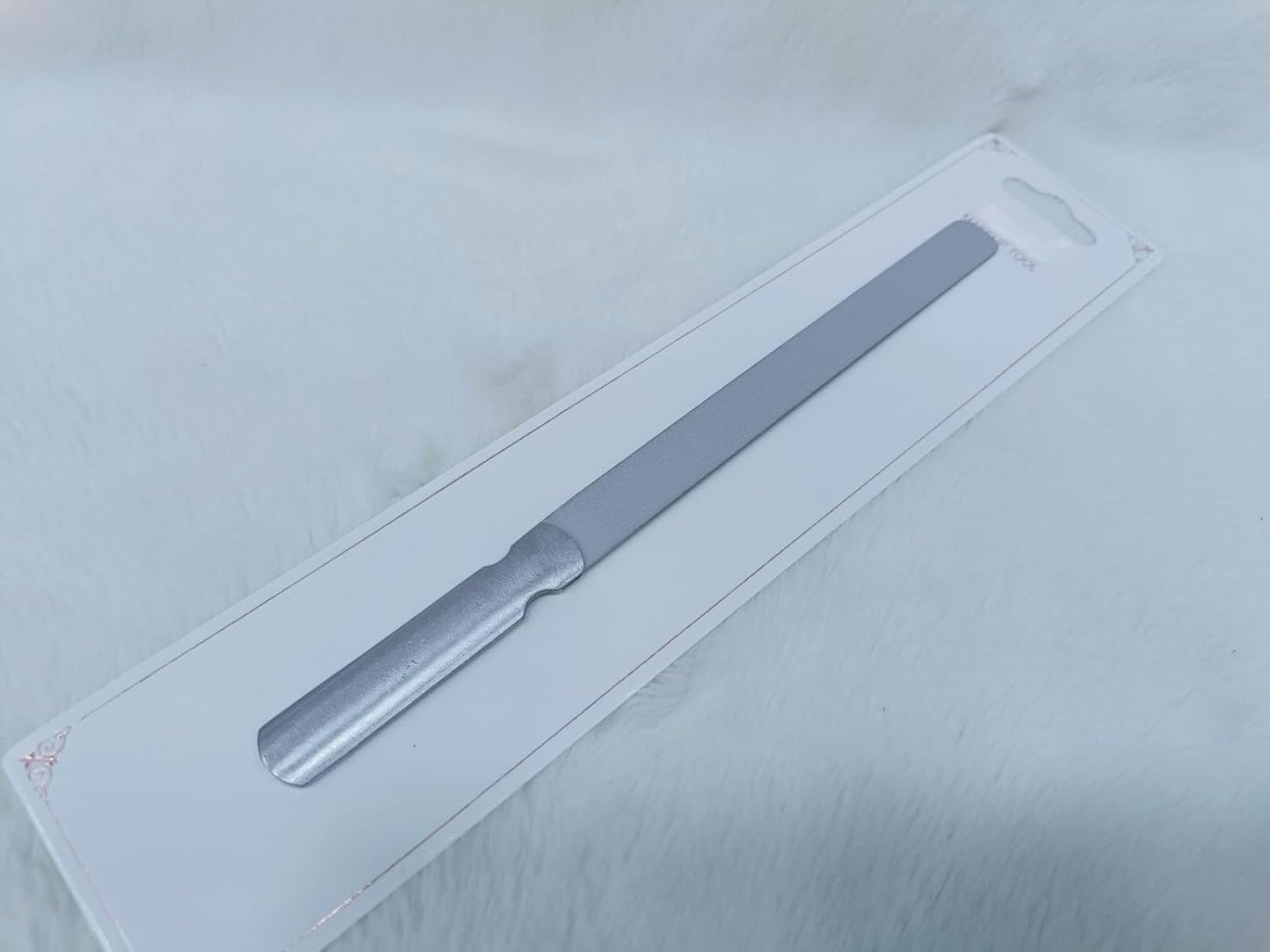 Professional Double-Sided Metal Nail File –double-sided design