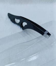 Eyebrow Tweezers – Stainless Steel Bevel Flat Point Professional Hair Removal Tool