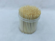 Wooden Bamboo Toothpicks with Dispenser Box!