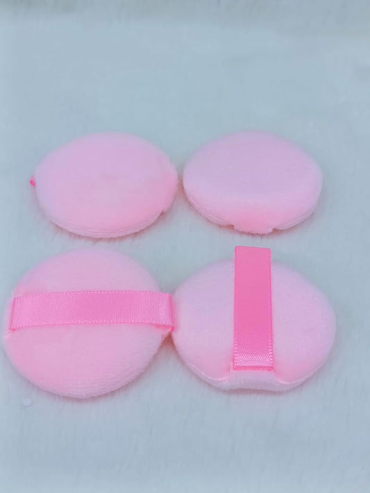 Mini Finger Round Beauty Sponges – 4PCS Powder Puff Set