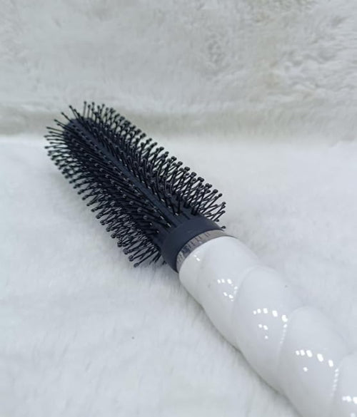 Round Hair Brush with Soft Bristle Roller Curler