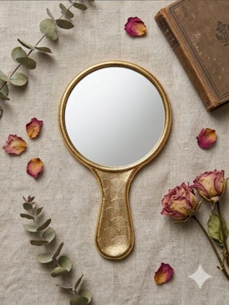 Pocket Handheld Mirror for Women