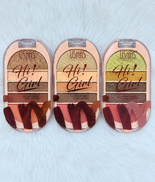 USHAS Hi! Girl Eyeshadow, Highlighter & Blush Palette