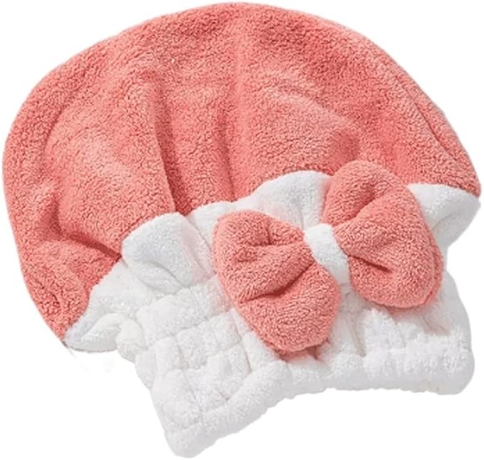 Super Absorbent Turban Hair Towel Cap
