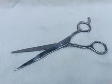 Hair Cutting Scissor Silver Line Stainless Steel Professional