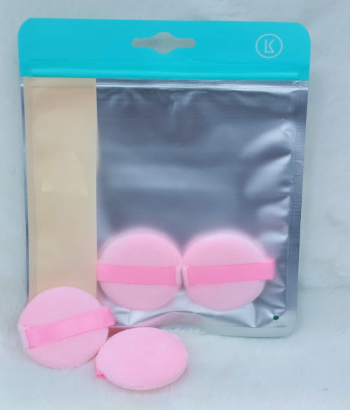 Mini Finger Round Beauty Sponges – 4PCS Powder Puff Set