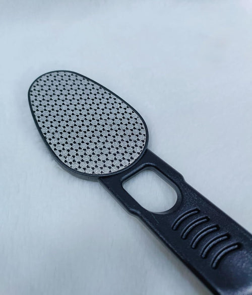 2-sided Foot Scrubber with Plastic Handle