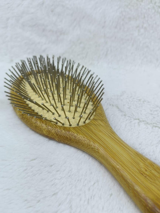 Wooden Paddle Hair Brush Detangling Hairbrush Scalp Massage Brush for Women