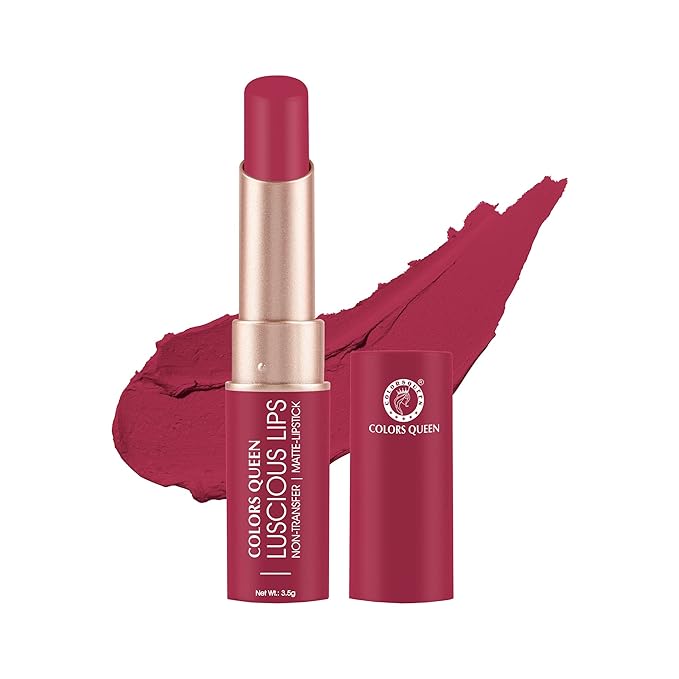 Colors Queen Luscious Lips - Non Transfer Creamy Matte Lipstick