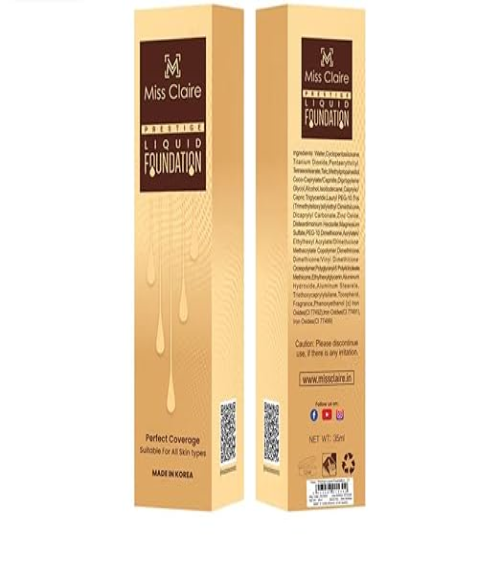 MISS CLAIRE PRESTIGE LIQUID FOUNDATION