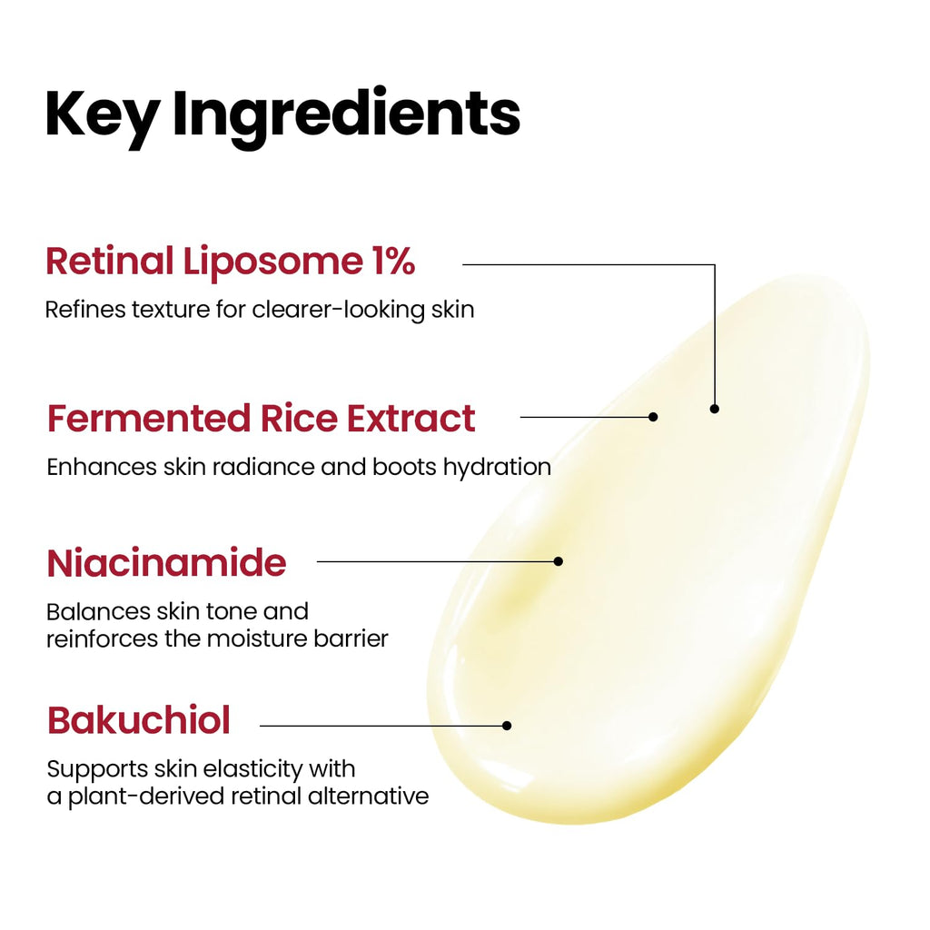 K-SECRET SEOUL 1988 Cream Retinal Liposome 1% + Fermented Rice